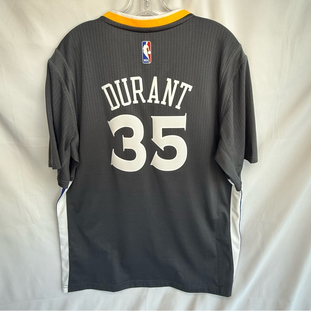 Adidas Swingman NBA Gray Men’s XL Jersey Golden State Warriors Kevin Durant 35